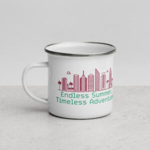 Florida Enamel Mug