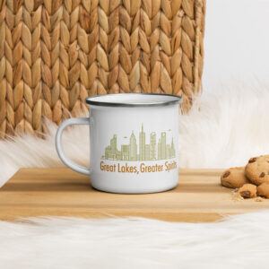 Michigan Enamel Mug