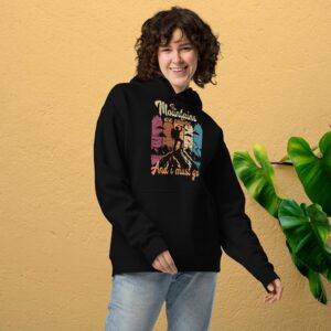 The mountains are calling and i must go Unisex oversized hoodie