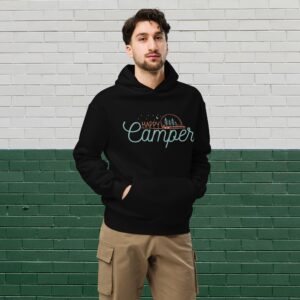 Happy camper Unisex oversized hoodie