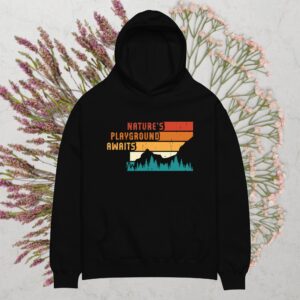 Nature's Playground Awaits Unisex oversized hoodie