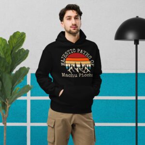 Majestic Paths of Machu Picchu Unisex oversized hoodie