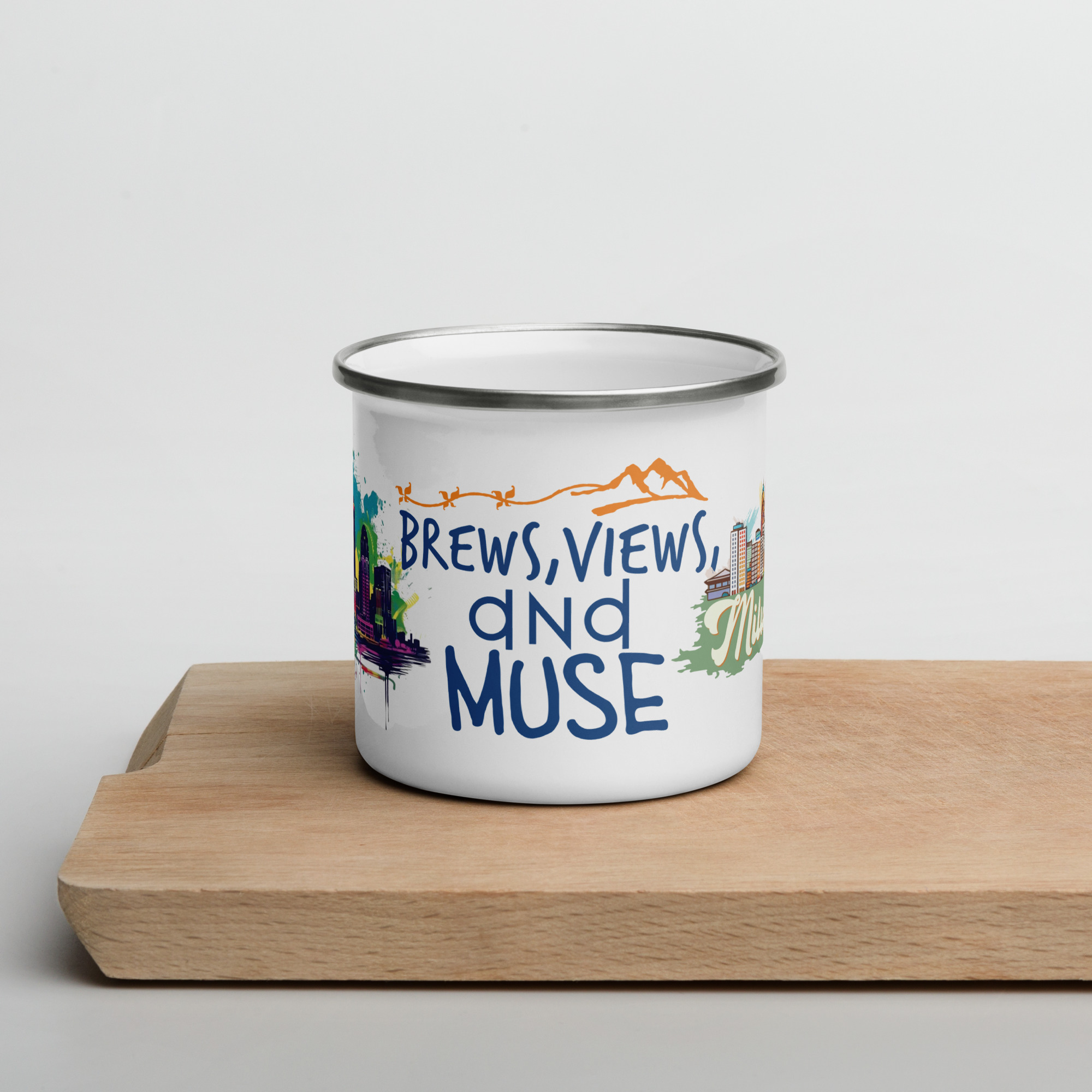 Milwaukee Enamel Mug