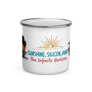 California Enamel Mug