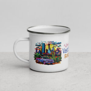 Texas Enamel Mug