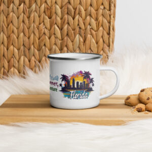 Florida Enamel Mug