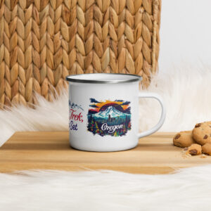 Oregon Enamel Mug