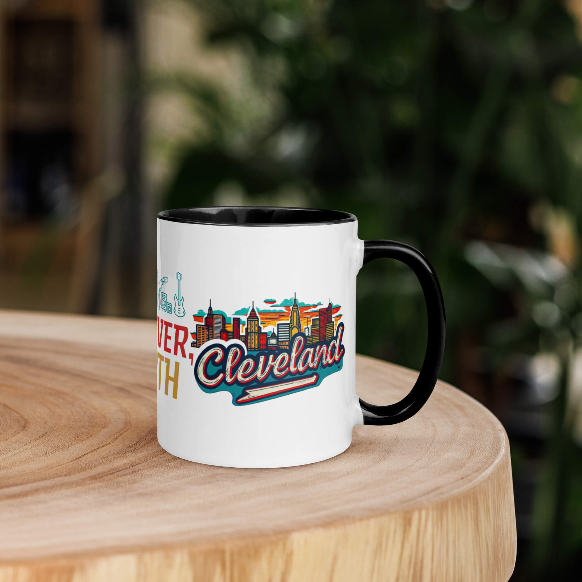 Cleveland Mug with Color Inside