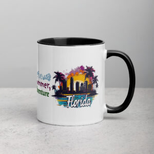 Florida Mug with Color Inside