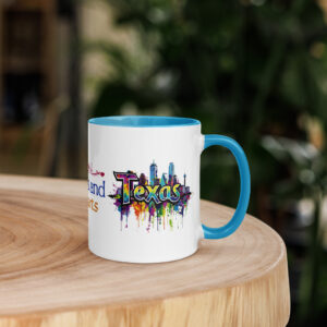 Texas Mug with Color Inside