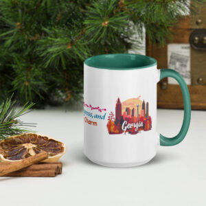 Georgia Mug with Color Inside