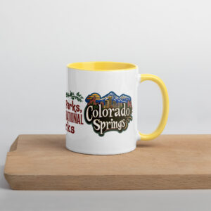 Colorado Springs Mug with Color Inside