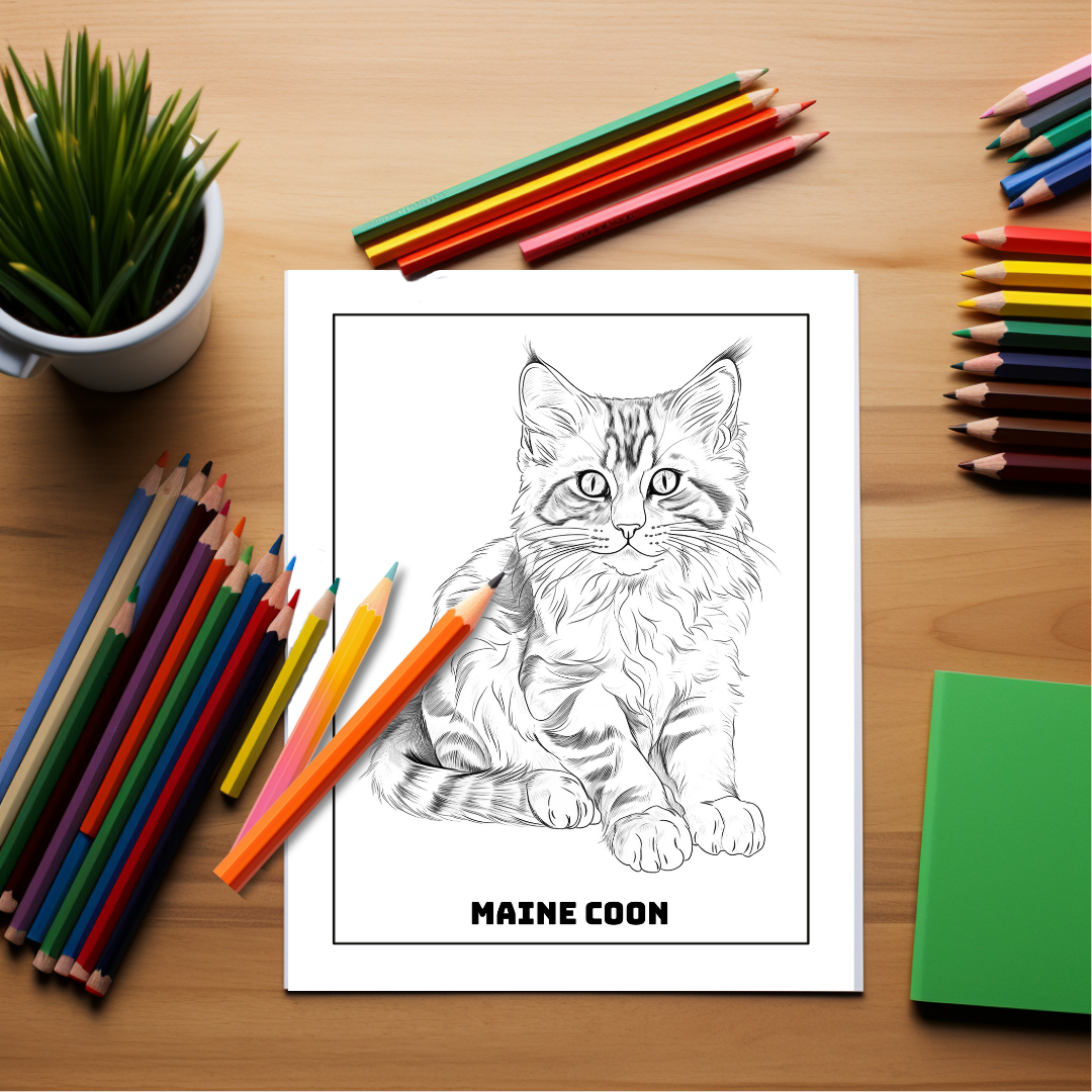 Adorable-Kittens-Coloring-Book-Inside-Sample-5-Maine-Coon